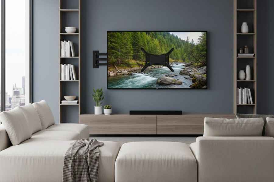 Wall-Mounted TV
