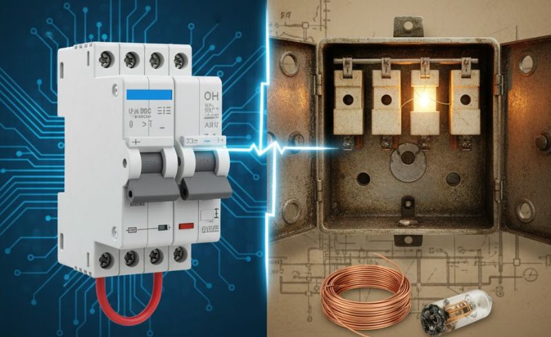 Circuit Breaker vs Fuse Box